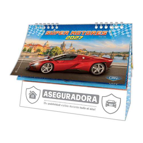 Calendario Escritorio Cartulina 2027 - Imagen 4