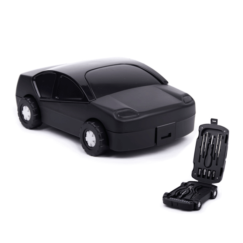 Set de herramientas en forma de carro personalizado con logo