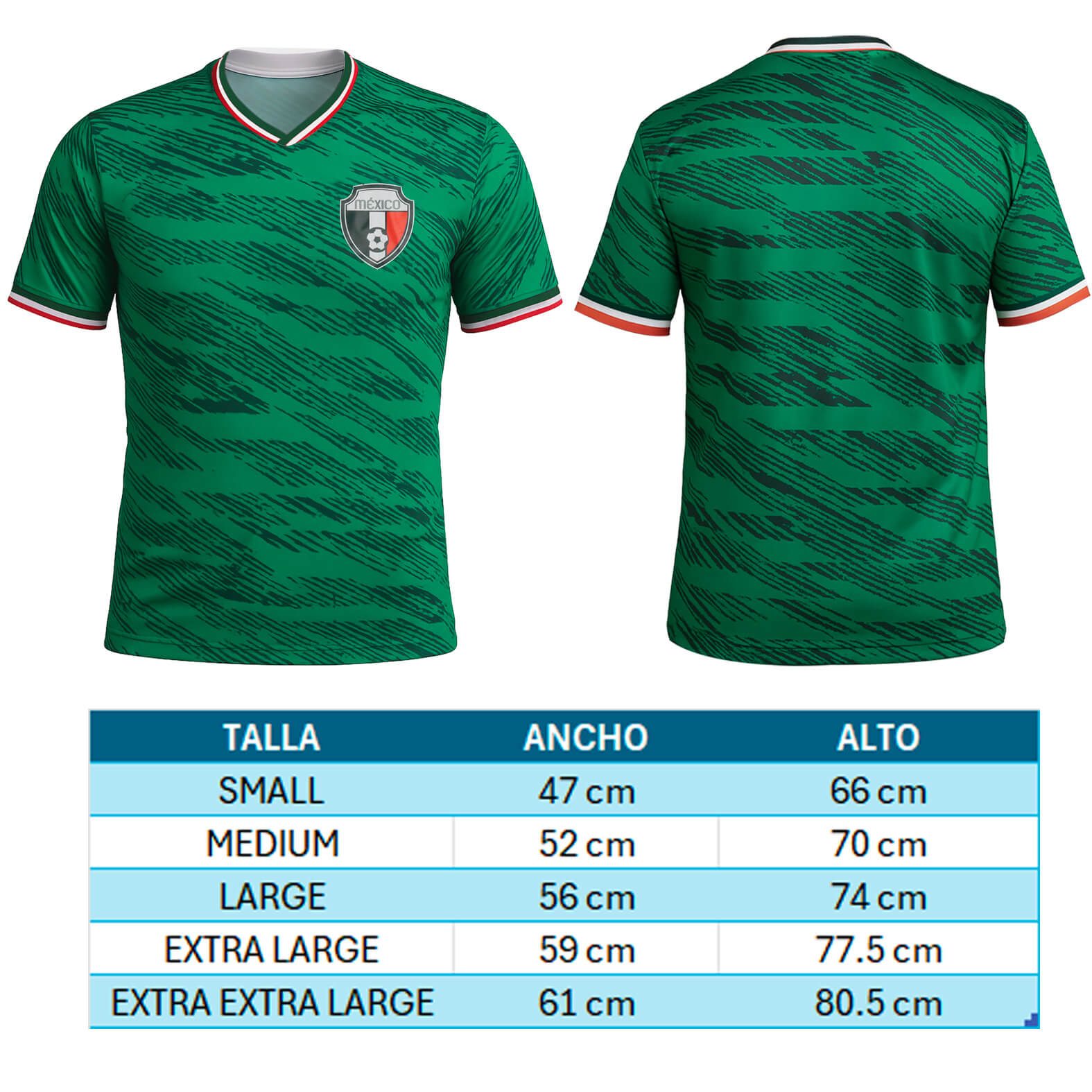 Playera Tricolor - Imagen 3