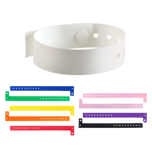 Brazalete plástificado impreso en serigrafia para eventos BI5705