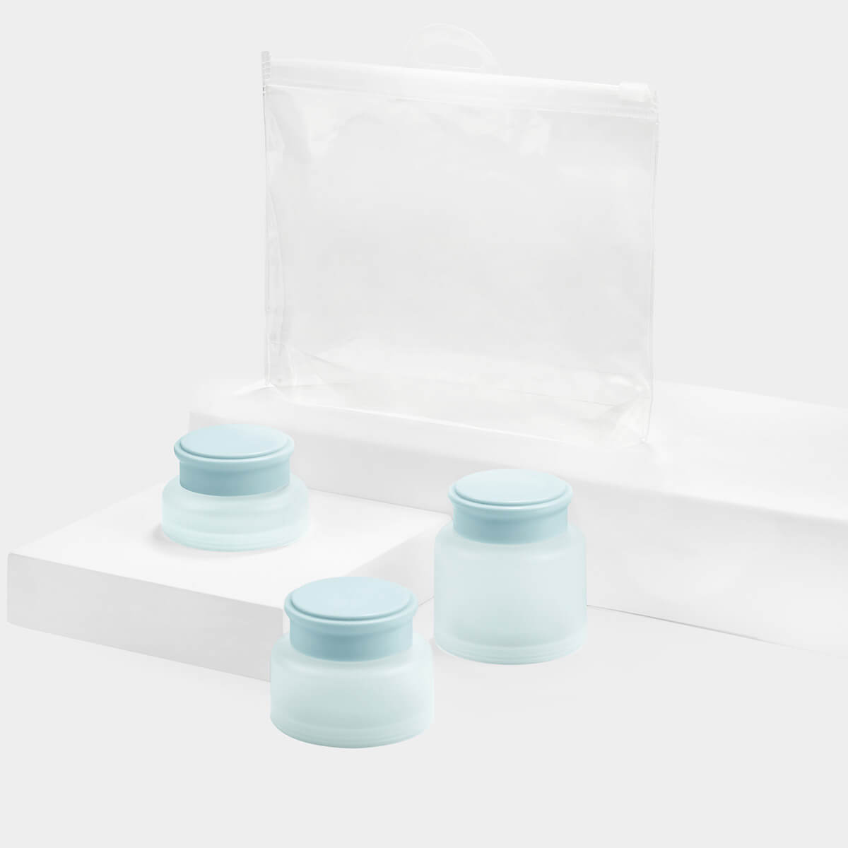 Set de Contenedores Zuren para viaje personalizado con logo