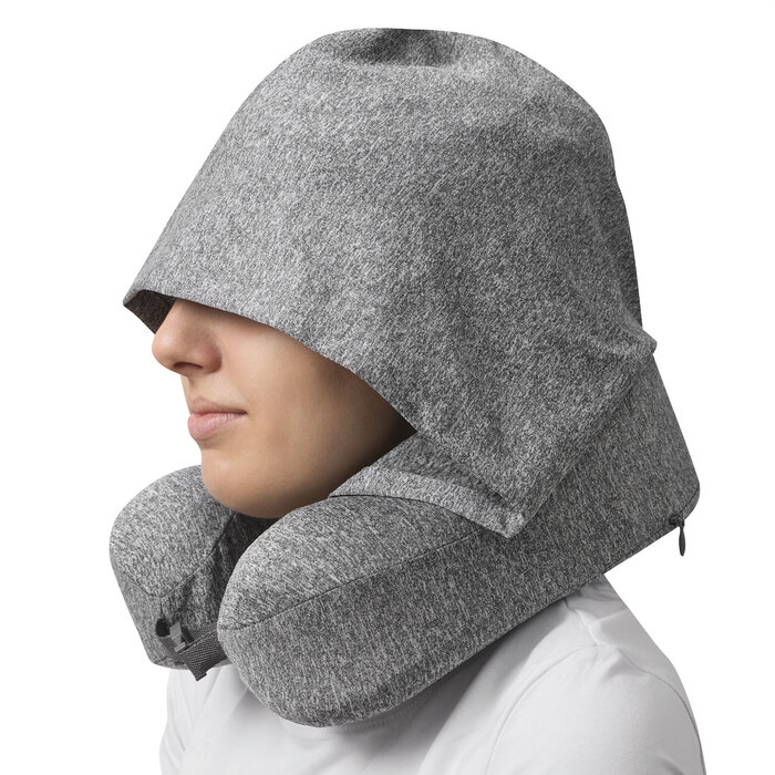 Almohada de Viaje Rem impresa con tu logo personalizado en serigrafía