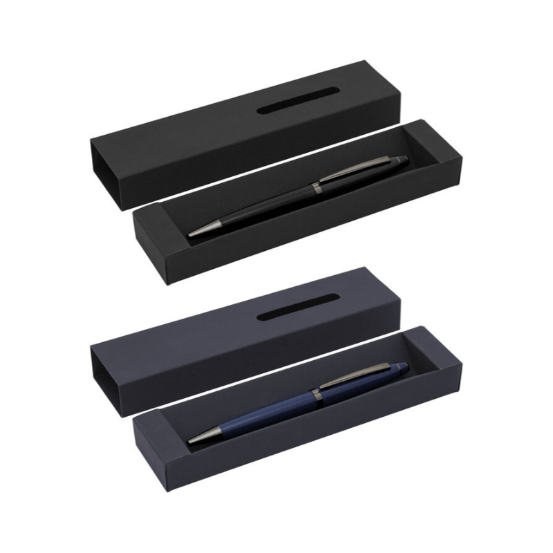 Bolígrafo Zeppelin metálico personalizado con grabado láser