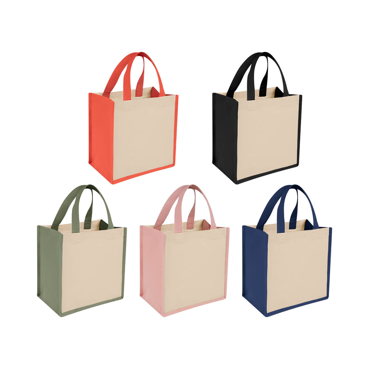 Bolsa Selene de algodón canva personalizada con serigrafía