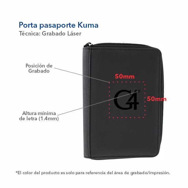 Porta Pasaporte Takayama Kuma - Imagen 3