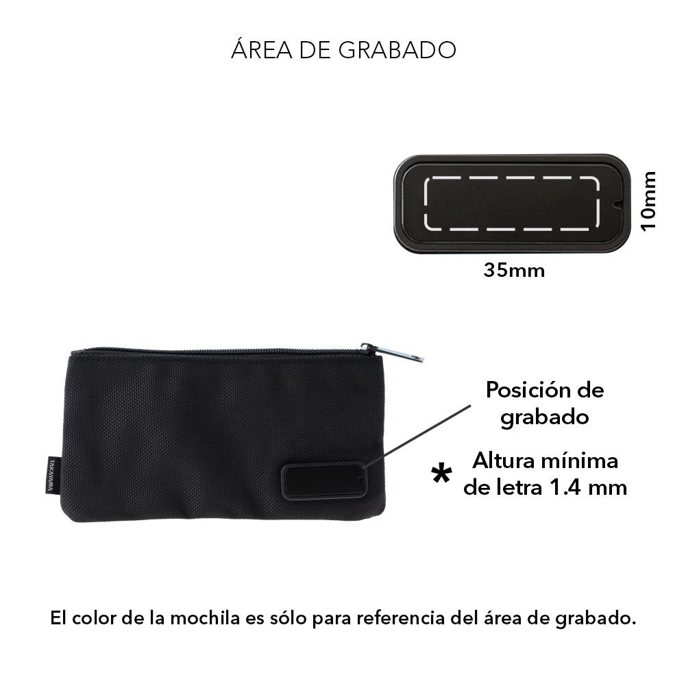 Bolsa Takayama Zip Exec Chica - Imagen 4