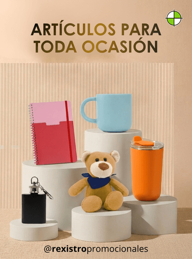 Artículos para toda ocasión personalizados con logotipo para empresas Distribuidor de Doblevela en Guadalajara