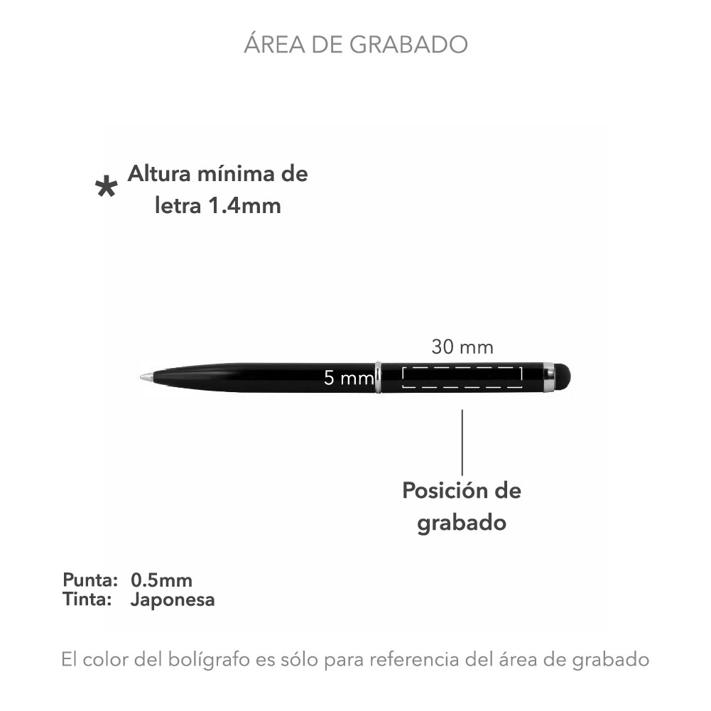 Boligrafo Mini Touch - Imagen 3